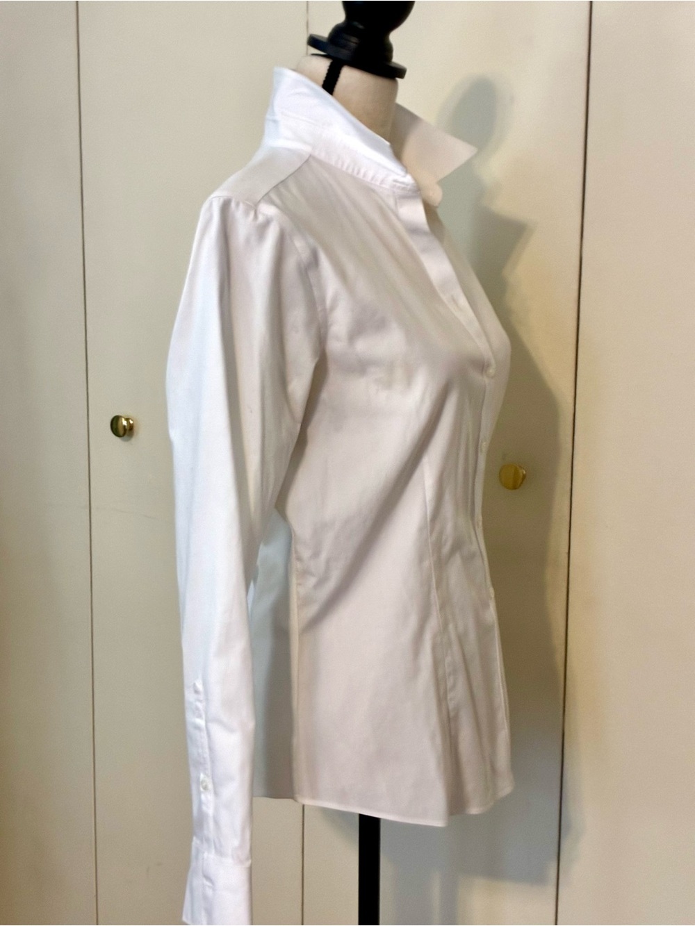 Brooks Brothers Fitted Non-Iron White Button-Down Shirt - Picture 8 of 9